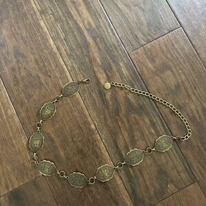 Elegant Gold-Tone Belt chain